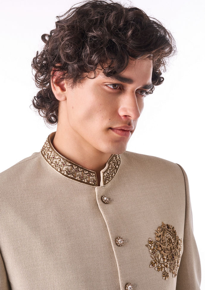 Twamev Men Ivory Heirloom Jodhpuri