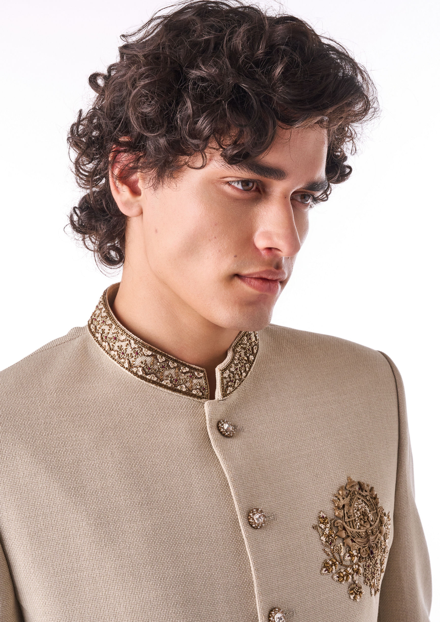 Twamev Men Ivory Heirloom Jodhpuri