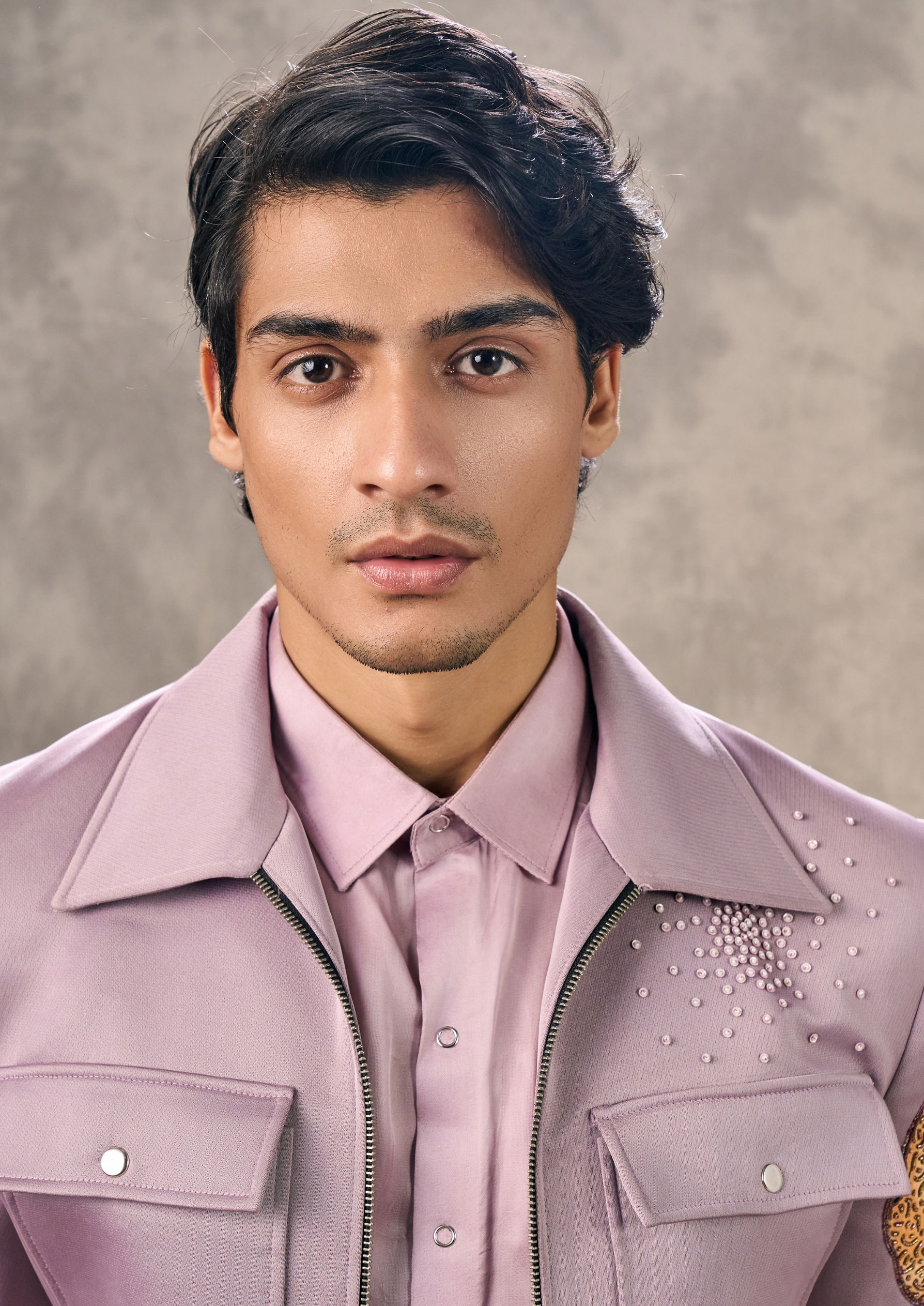 Twamev Men Lavishly Lilac Suit Set