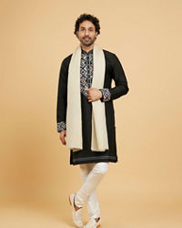 Twamev Men Beige Grandeur Shawl