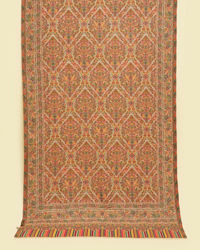 Twamev Men Beige Woolen Elegance Shawl