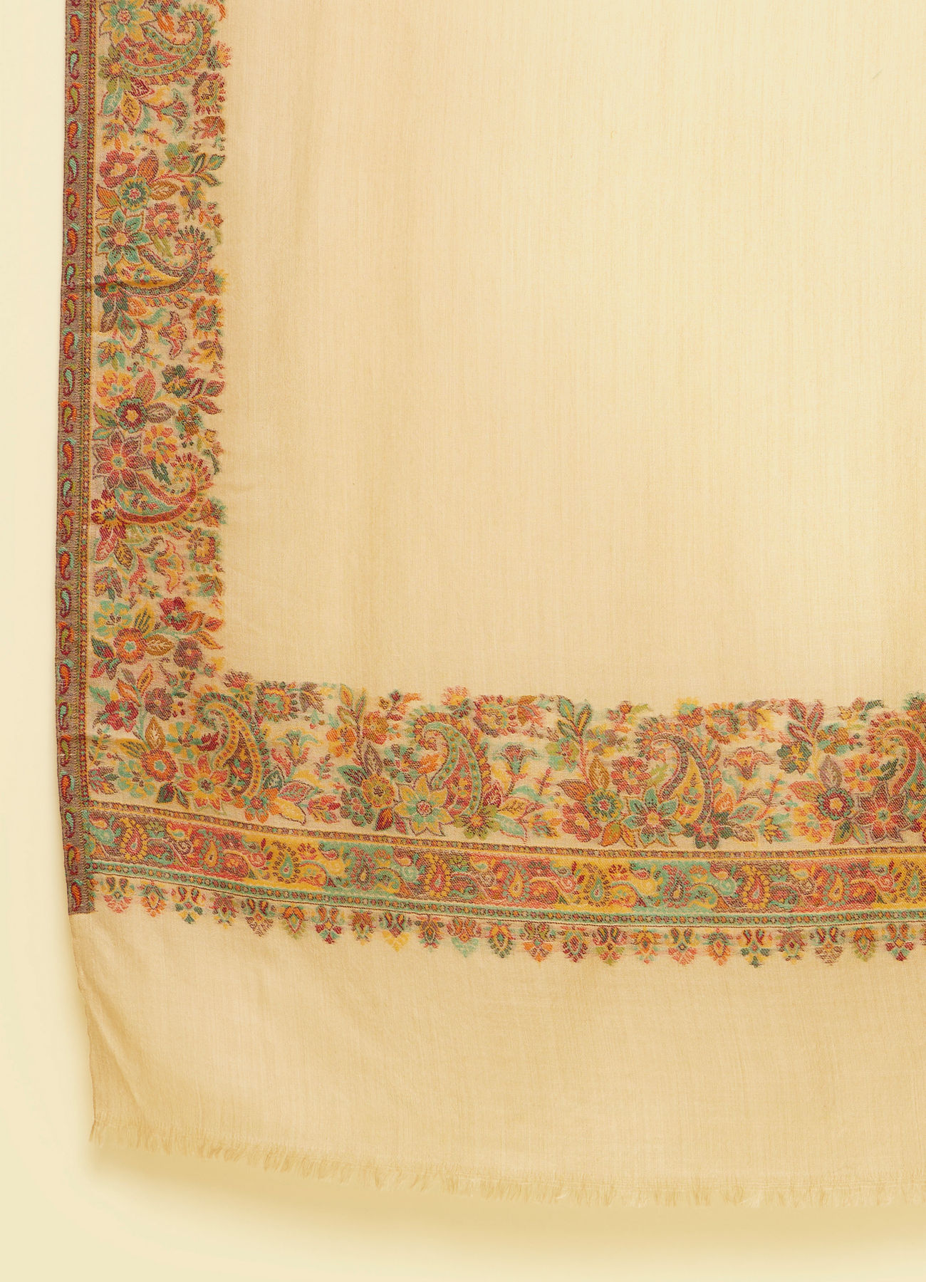 Twamev Men Elegant Beige Shawl