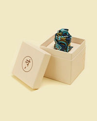 Twamev Men Dark Blue Satin Elegance Pocket Square