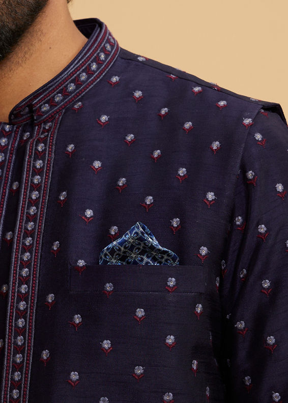 Twamev Men Daffodil Sunshine Pocket Square