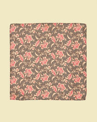 Twamev Men Gorgeous Pink Satin Pocket Square