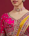 Mohey Women Radiant Yellow Silk Lehenga Set with Dupatta