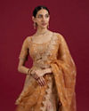 Mohey Women Mustard Yellow Radiance Lehenga image number 1