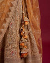 Mohey Women Mustard Yellow Radiance Lehenga image number 4