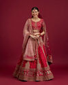 Radiant Rani Pink Lehenga Ensemble