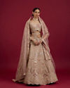 Mohey Women Pink Elegance Lehenga