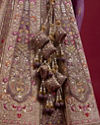 Mohey Women Radiant Purple Silk Lehenga Ensemble