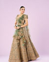 Mohey Women Emerald Dreams Lehenga