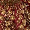 Velvety Maroon Elegance Bridal Lehenga