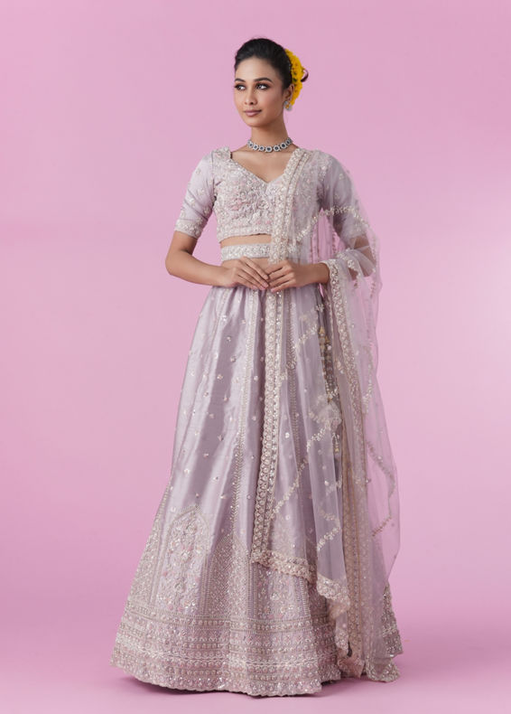 Mohey Women Fawn Elegance Lehenga