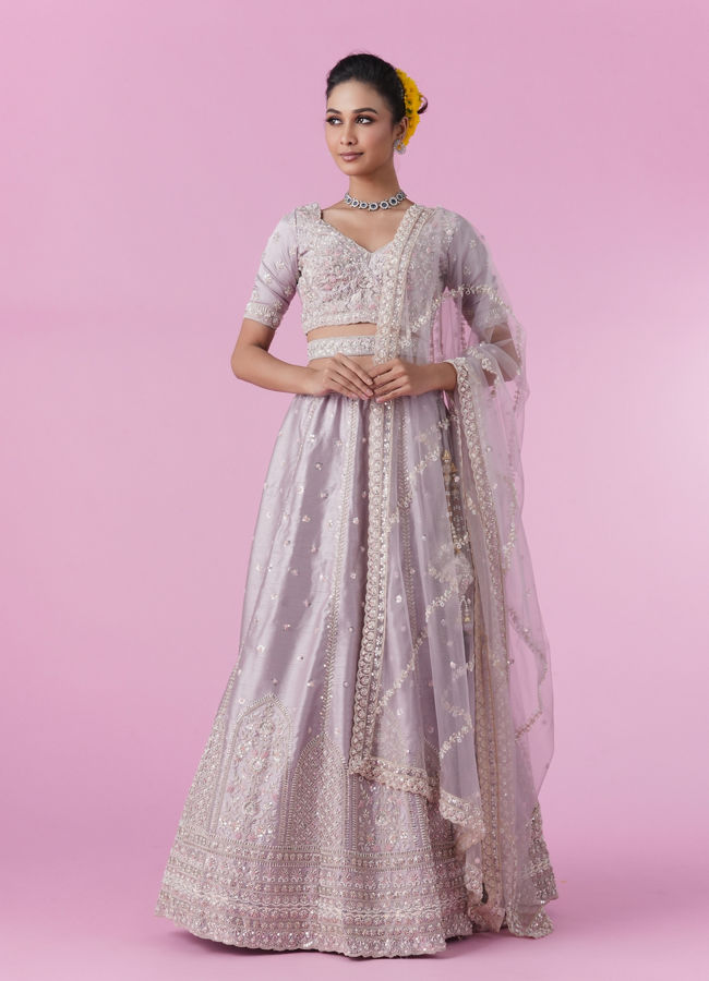 Mohey Women Fawn Elegance Lehenga