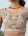 Mohey Women Emerald Bliss Lehenga