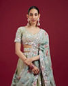 Mohey Women Pista Green Elegance Lehenga