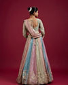 Mohey Women Dusty Pink Radiance Lehenga