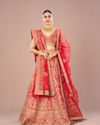 Red Radiance Lehenga Ensemble