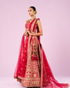 Mohey Women Radiant Pink Lehenga Ensemble