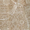 Exquisite Cream Net Bridal Lehenga