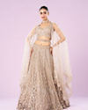Radiance Semi Bridal Fawn Lehenga