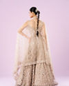 Mohey Women Radiance Semi Bridal Fawn Lehenga