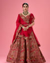 Cherry Blossom Festive Bridal Lehenga