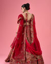 Mohey Women Cherry Blossom Festive Bridal Lehenga