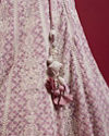 Mohey Women Impressive Violet Lehenga