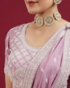 Mohey Women Impressive Violet Lehenga