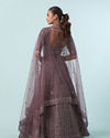Mohey Women Regal Purple Elegance Lehenga
