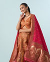 Mohey Women Yellow Lehenga Set
