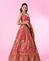 Mohey Women Radiant Rani Pink Lehenga