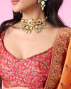 Mohey Women Radiant Rani Pink Lehenga