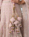 Mohey Women Timeless Pink Elegance Bridal Lehenga