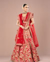 Radiant Red Lehenga