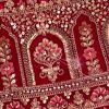 Velvety Rani Pink Bridal Lehenga
