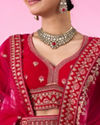 Mohey Women Velvety Rani Pink Bridal Lehenga