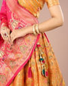 Mohey Women Radiant Mustard Yellow Lehenga