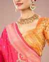 Mohey Women Radiant Mustard Yellow Lehenga