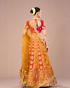 Mohey Women Pink Celebration Bliss Semi Bridal Lehenga