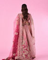 Mohey Women Pink Radiance Bridal Lehenga