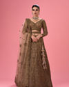 Elegant Fawn Bridal Lehenga