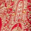 Red Art Silk Bridal Lehenga with Cutdana Work