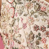 Cream Tissue Lehenga with Sequin Work
