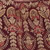 Peony Pink and Maroon Imperial Patterned Bridal Lehenga