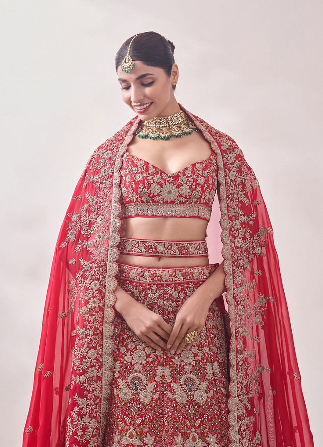 Manyavar mohey 2024 bridal lehenga price