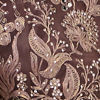Mulberry Purple Floral Patterned Embellished Lehenga