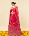 Rani Pink Bel Buti Embroidered and Sequined Lehenga image number 2